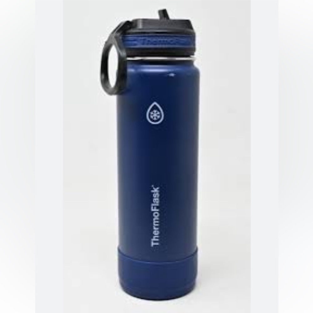 ThermoFlask With Straw Lid